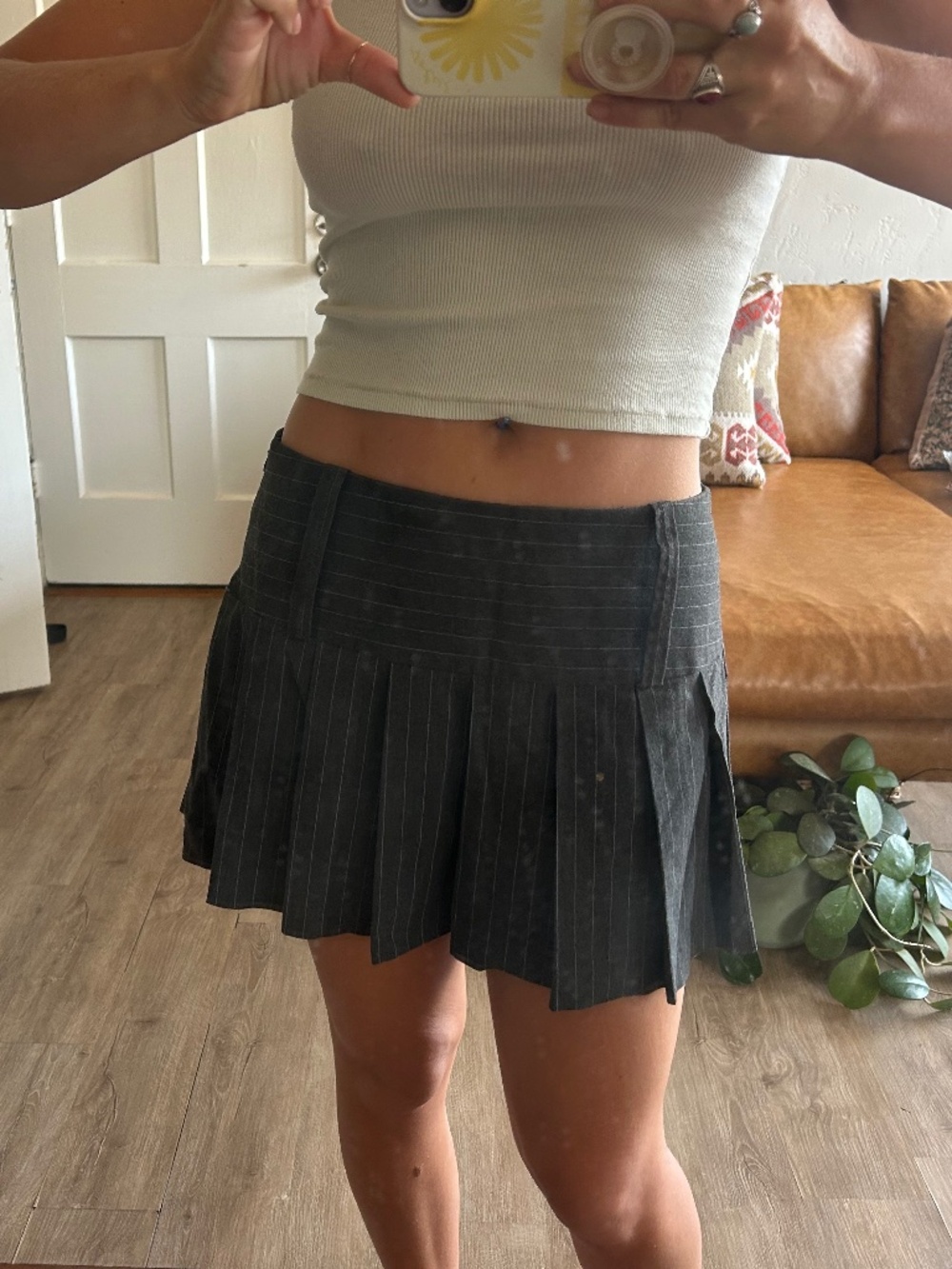 vintage schoolgirl skirt